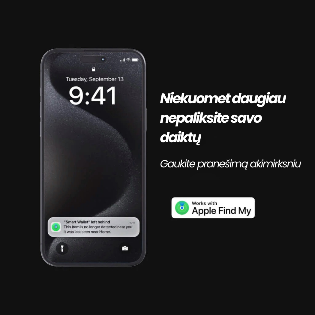 Seeker išmani sekimo kortelė